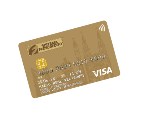 Tarjeta Visa Oro