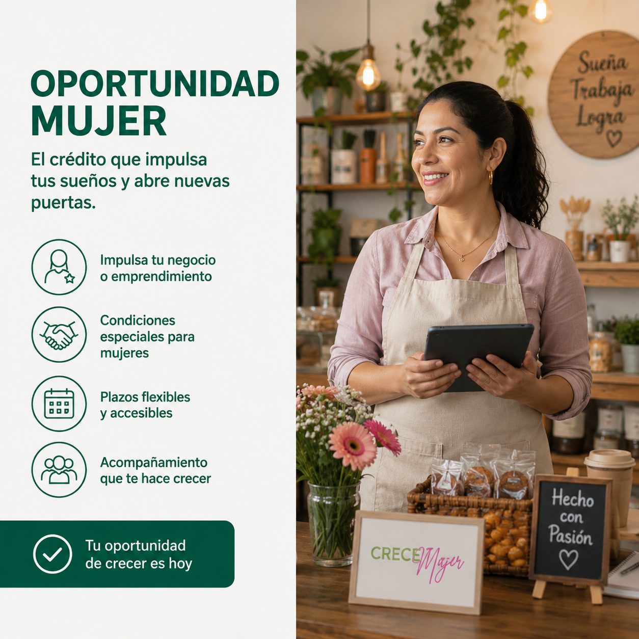 Crédito Oportunidad Mujer